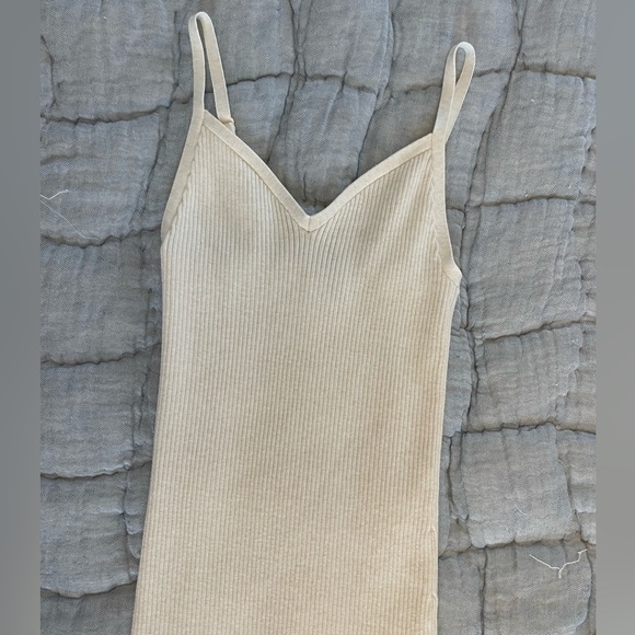 SOLD - Aritzia Waltz dress Birch 🤍 - Picture 3 of 11